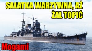 Mogami i ninja style z 2800 xp. World of Warships