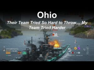 Ohio They tried so hard but blues tried harder - World of Warships Legends - Stream Highlight
