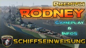 RODNEY 🔥 Gameplay & Vorstellung ⚓ Piano & Kawoom!🔥 #worldofwarships #wows #warships
