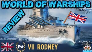 Rodney T7/EN/BB *Eine Legende ohne Liebe von WG...* "Review"⚓️ in World of Warships 🚢