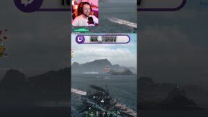 ЛИНКОРА VERMONT - ИНОГДА ТАК БЫВАЕТ Мир Кораблей World of warships #shortsfeed #шортс #корабли #fun