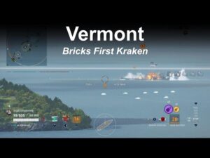 Vermont Bricks First Kraken - World of Warships Legends -