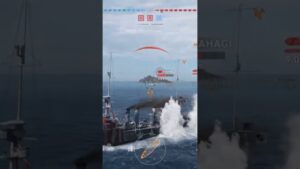 Wenn ne Yahagi sooo breit fährt 🙈😂, Omaha in World of Warships: Legends
