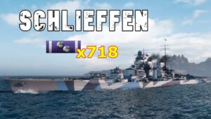 World of WarShips Schlieffen - 6 Kills 306K Damage