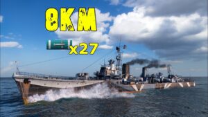 World of WarShips Shimakaze - 4 Kills 334K Damage