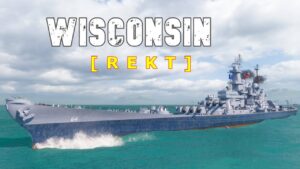 World of WarShips Wisconsin - 5 Kills 270K Damage