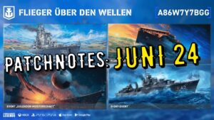 World of Warships Legends - PATCHNOTES JUNI - De Zeven Provinciën, CV REWORK, Haida und bissl mehr!