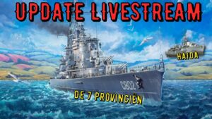 World of Warships Legends - STREAM - UPDATESTREAM! De Zeven Provinciën, Haida und CV Rework