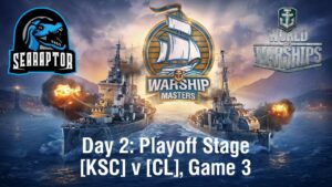 World of Warships - Warship Masters Invitational 2024 - Day 2: Playoffs - KSC v CL, Game 3