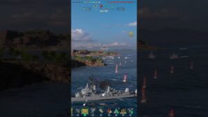 Hull has limited torpedoes but has 203mm guns #worldofwarships