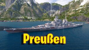 Meet The Preußen! Legendary German Battleship in World of Warships Legends!