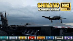 Shinano: Aircraft carrier on map Northern Waters - World of Warships